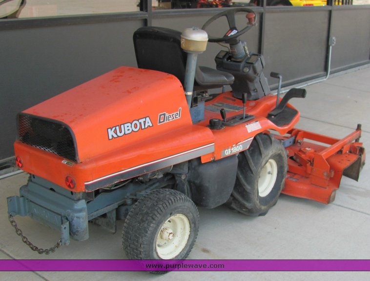 image for item 6075 Kubota GF1800 60" riding lawn mower