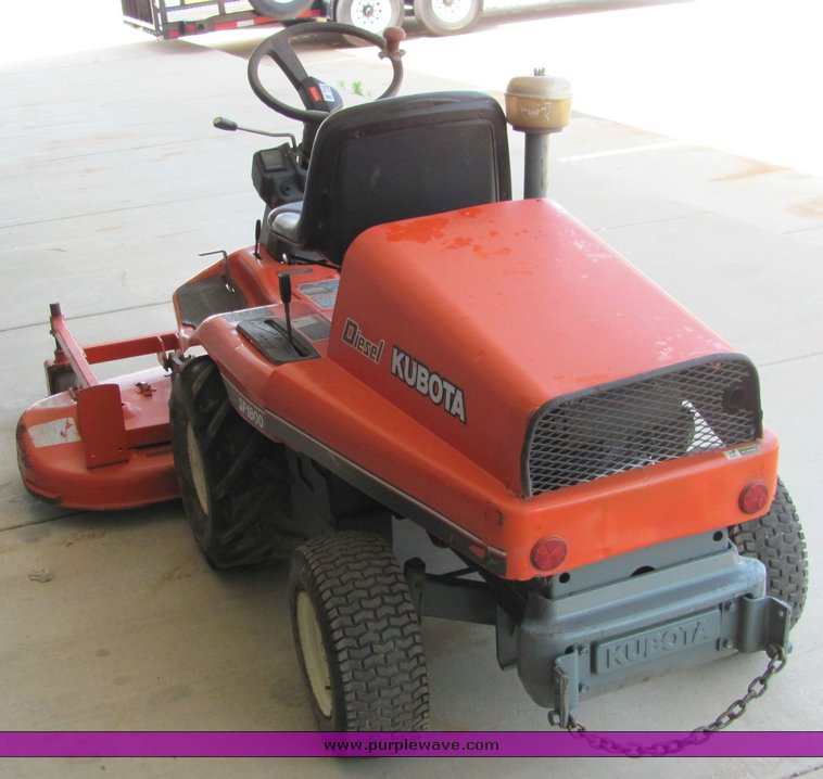 image for item 6075 Kubota GF1800 60" riding lawn mower