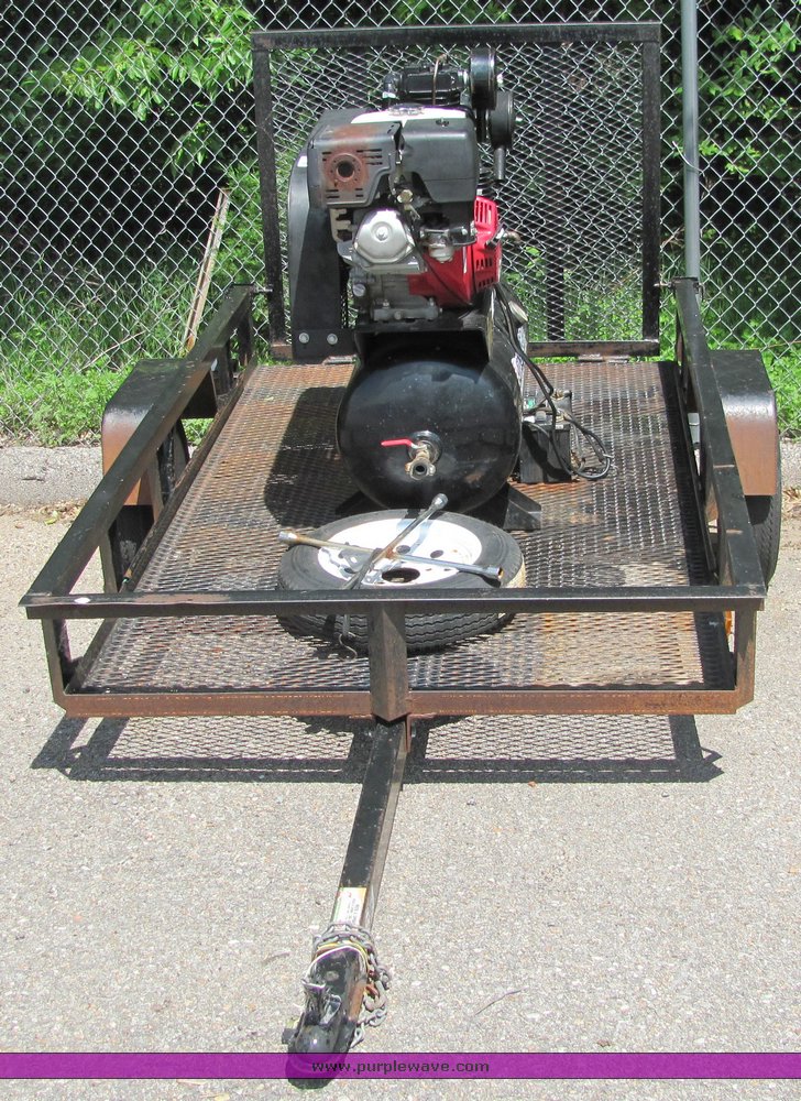 image for item 6076 Air compressor trailer