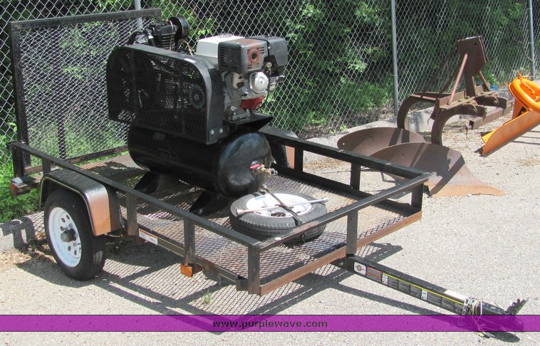 image for item 6076 Air compressor trailer