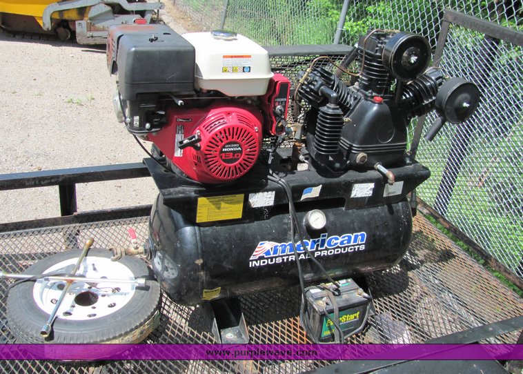 image for item 6076 Air compressor trailer