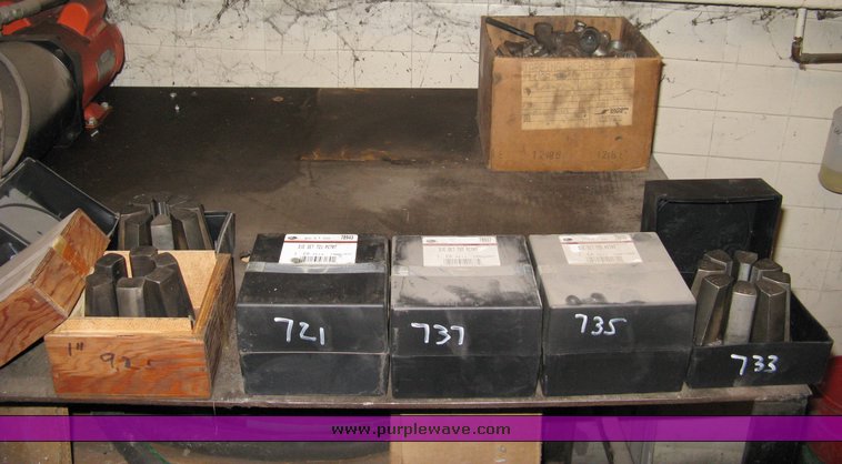 image for item 7714 Gates PC-707 hydraulic hose machine with bench, hose, dies, and fittings