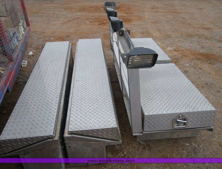 image for item 1011 Pickup tool boxes and headache rack