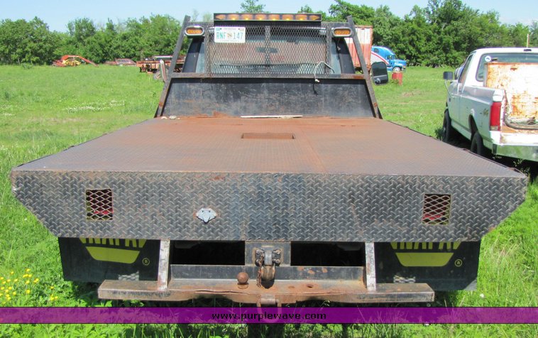 image for item 3277 1996 Ford F350 flatbed pickup