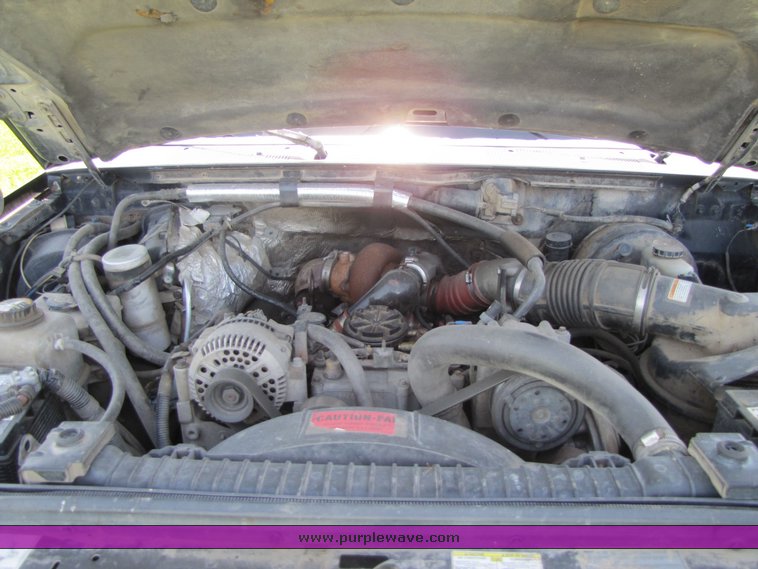 image for item 3277 1996 Ford F350 flatbed pickup