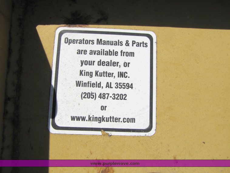 image for item 3279 King Kutter rotary mower