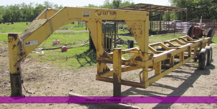 image for item 3286 HayVan inline hay trailer