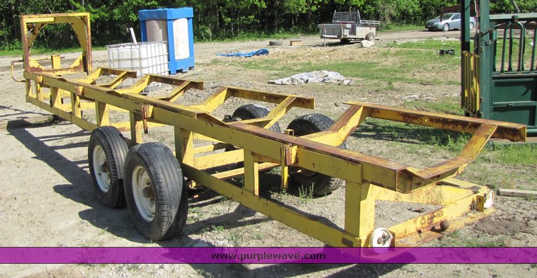 image for item 3286 HayVan inline hay trailer