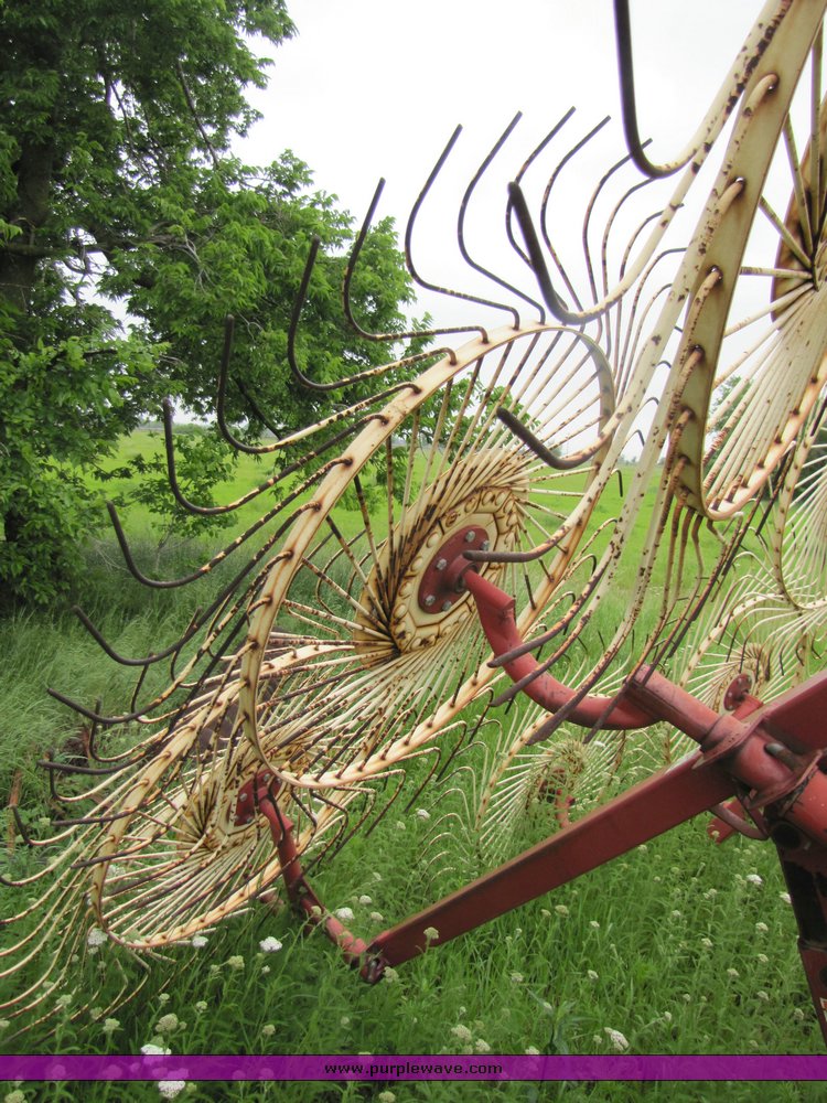 image for item 3291 H&S 10 wheel V-rake