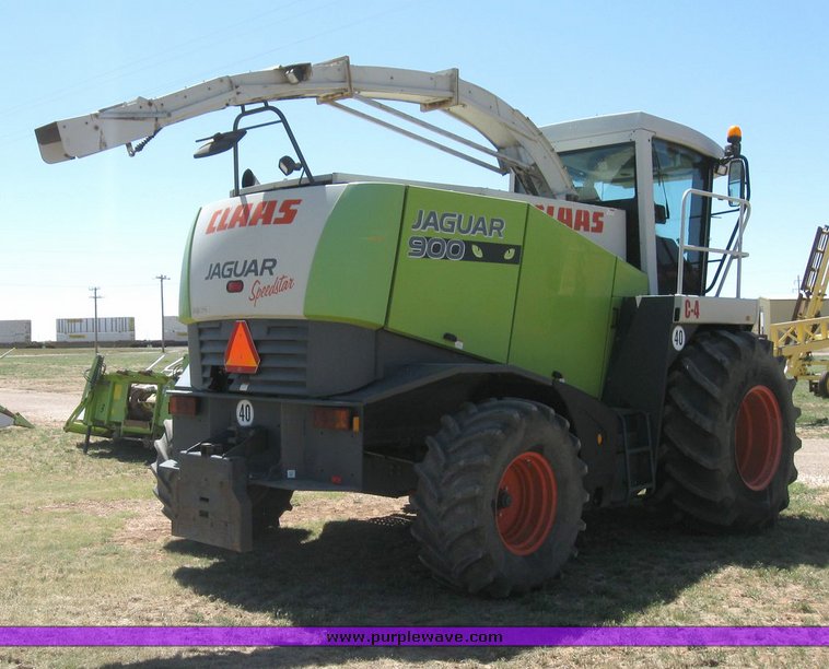 image for item 6311 2008 Claas Jaguar 900 green eye forage chopper