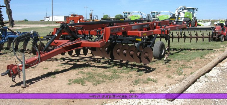 image for item 6312 Case MRX 690 seven-shank disc ripper