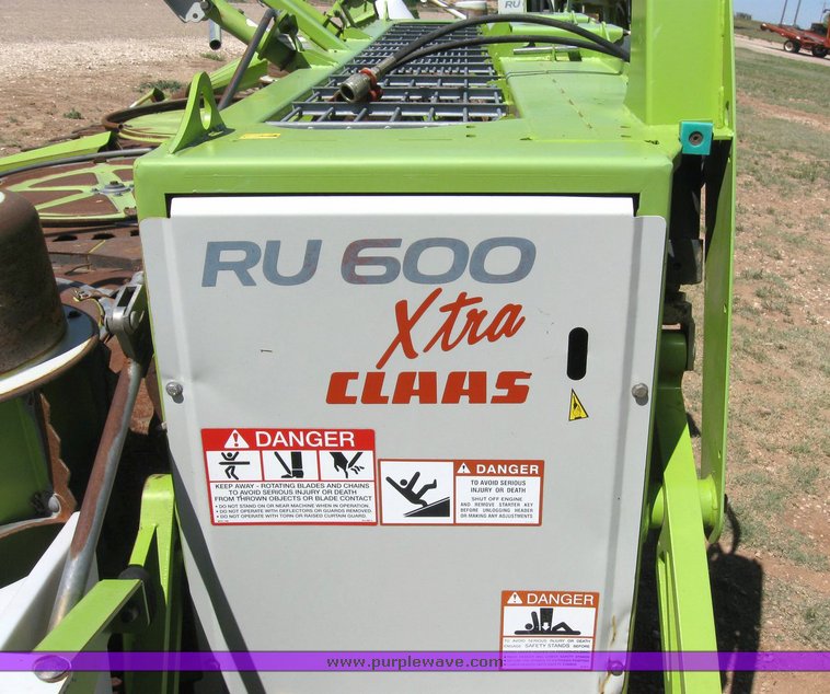 image for item 6315 2007 Claas RU-600 eight-row forage head