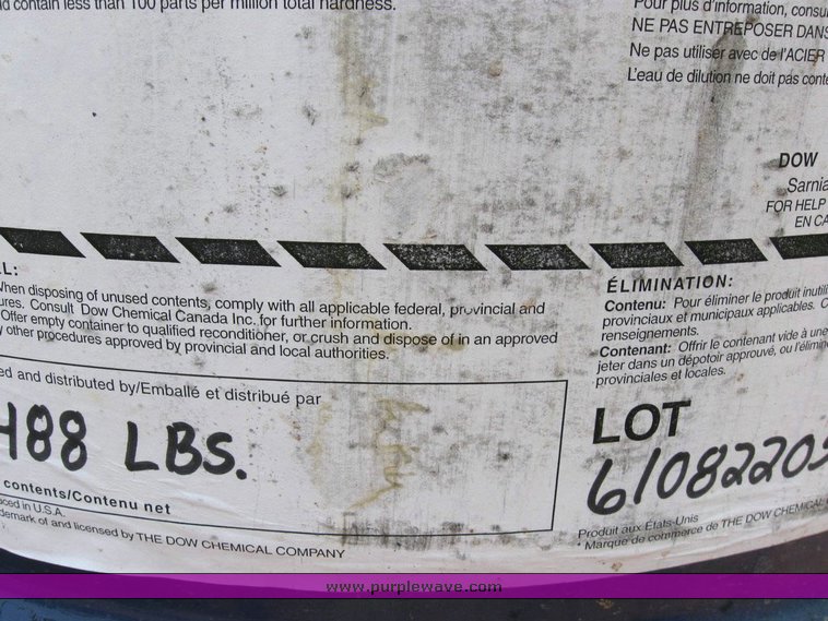 image for item 6325 50 gallons of Dow Dowtherm SR-1 heat transfer fluid