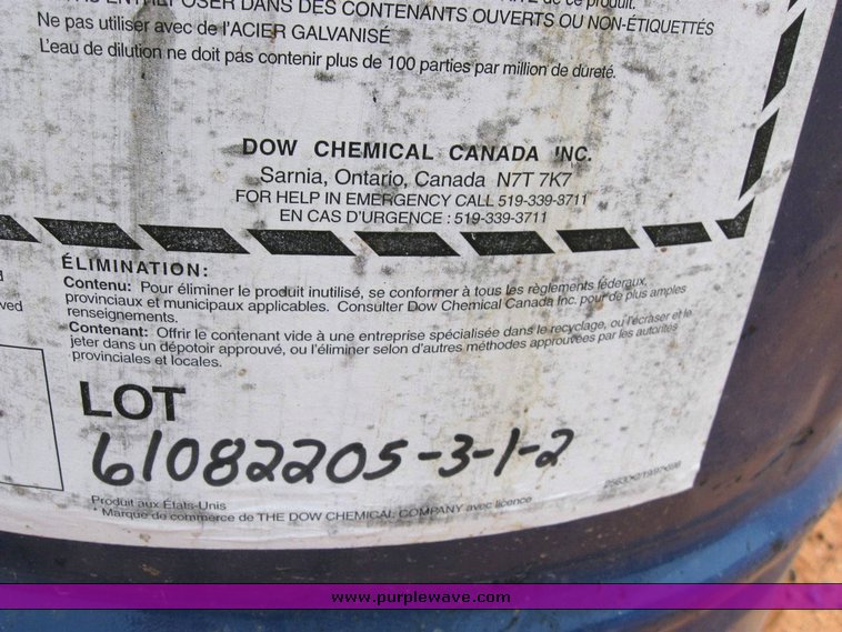 image for item 6325 50 gallons of Dow Dowtherm SR-1 heat transfer fluid