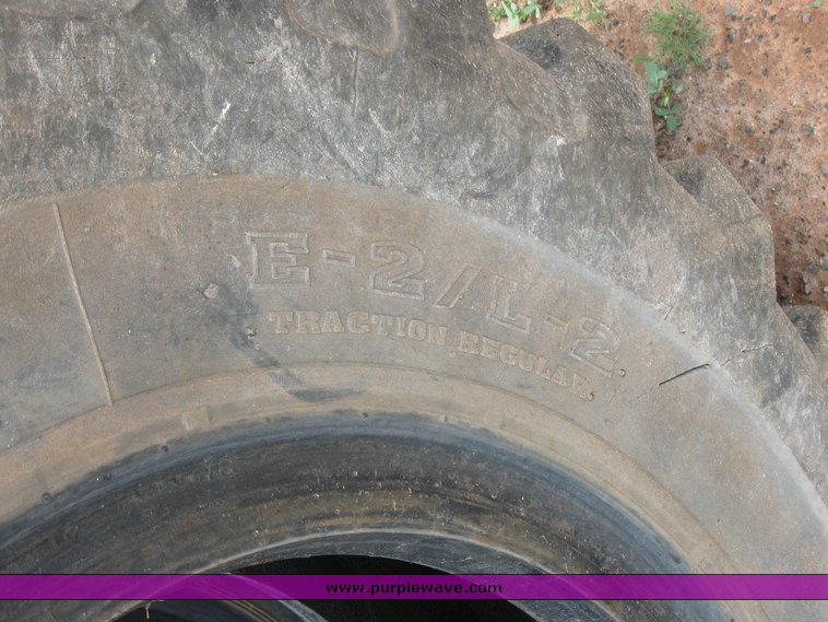 image for item 6329 (4) 23.5-25 tires