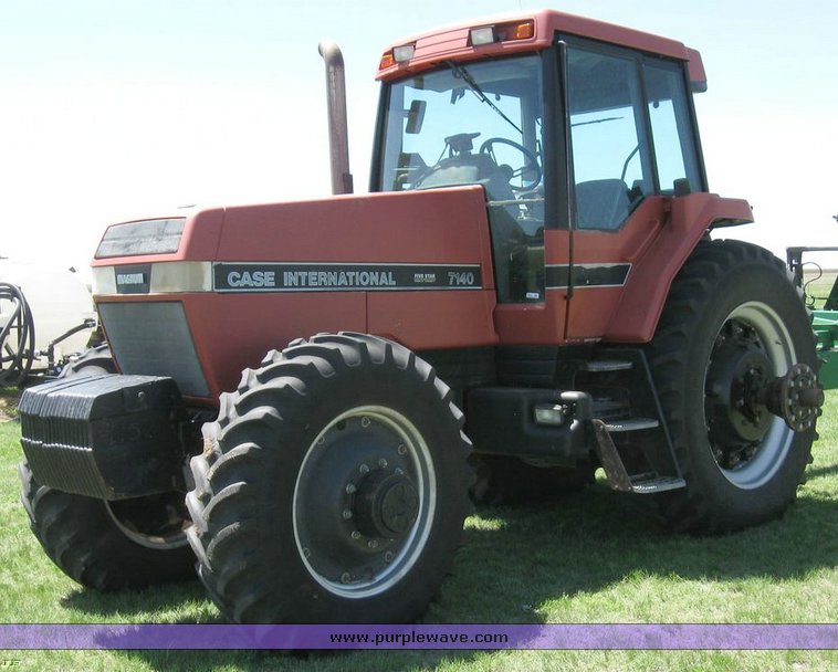 1991 Case IH 7140 MFWD tractor with autosteer in Gruver, TX Item 6511