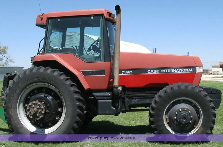 image for item 6511 1991 Case IH 7140 MFWD tractor with autosteer