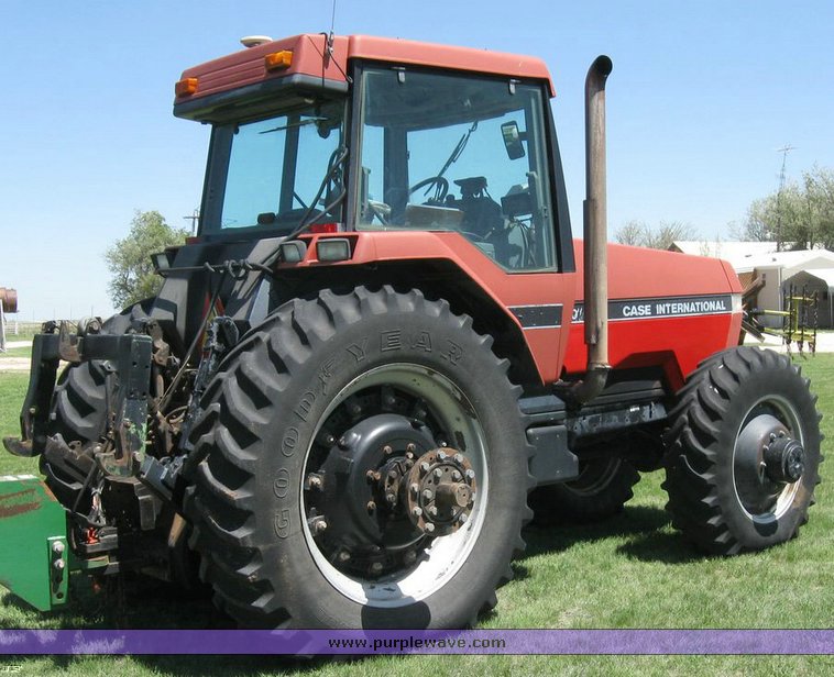 image for item 6511 1991 Case IH 7140 MFWD tractor with autosteer