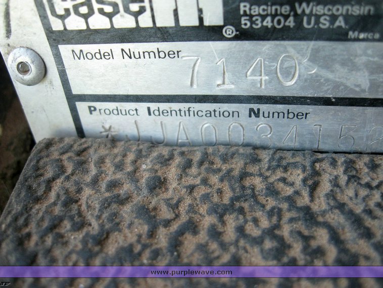 image for item 6511 1991 Case IH 7140 MFWD tractor with autosteer