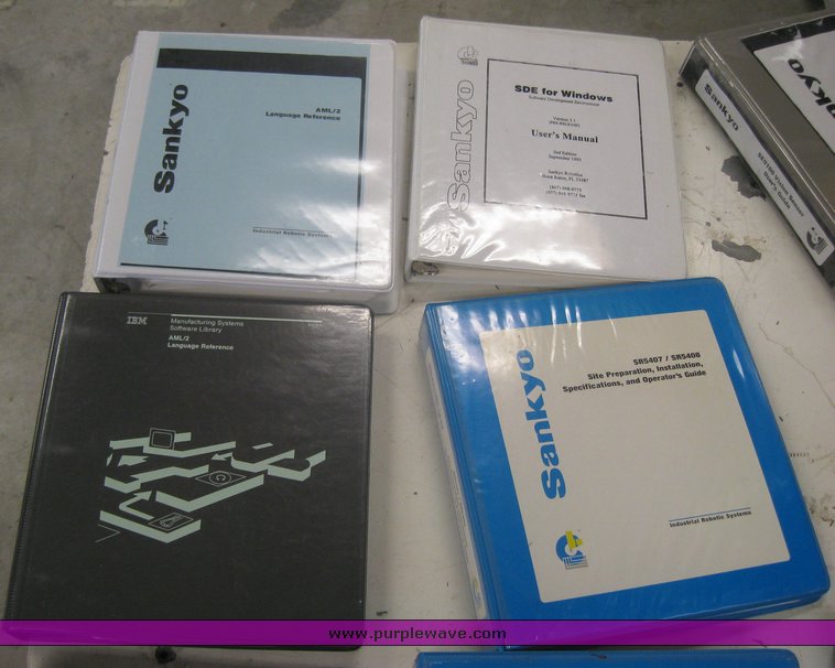 image for item 2261 Sankyo SR5407 SCARA (4) axis pick and place robot