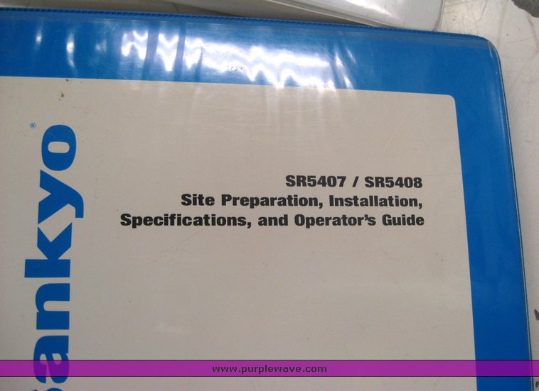 image for item 2261 Sankyo SR5407 SCARA (4) axis pick and place robot
