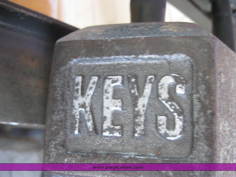 image for item 2264 (44) Keys dumbbells with rack