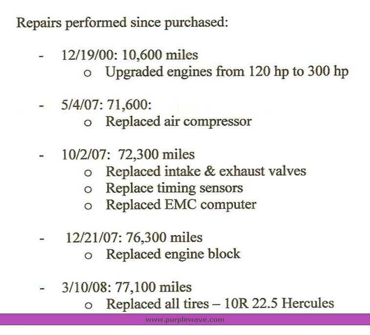 image for item 2495 1999 GMC C7H064 truck
