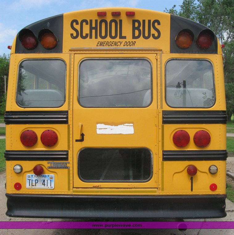 image for item 3991 1995 International Navistar 3800 53-passenger school bus