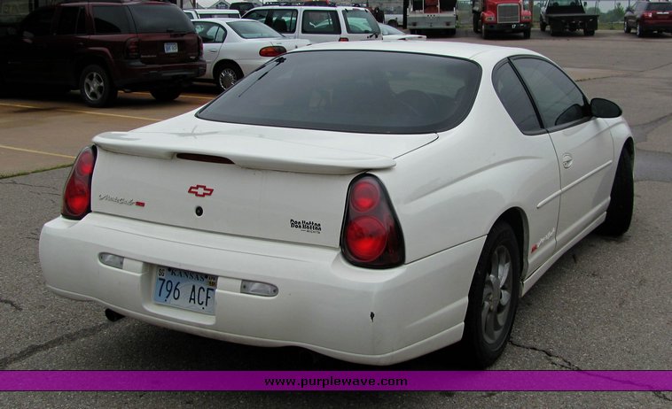 image for item 4451 2001 Chevrolet Monte Carlo SS