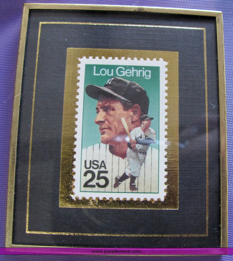 Hanford Heirlooms collectible Lou Gehrig stamp in Derby, KS Item 6063