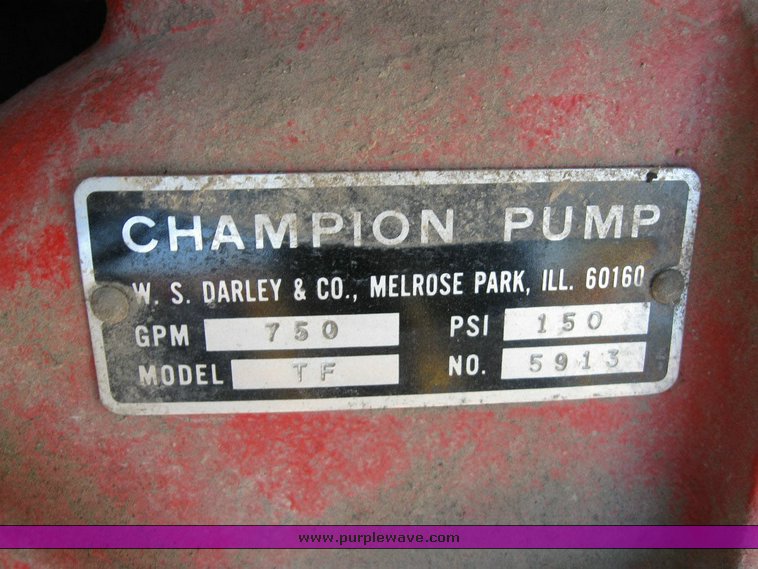 image for item 6795 12' fire truck bed