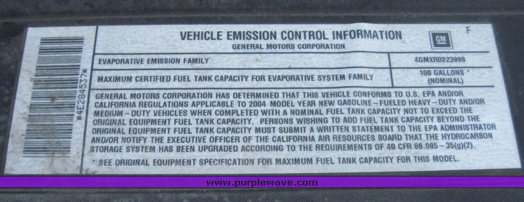 image for item 3828 2004 Chevrolet K2500HD Silverado