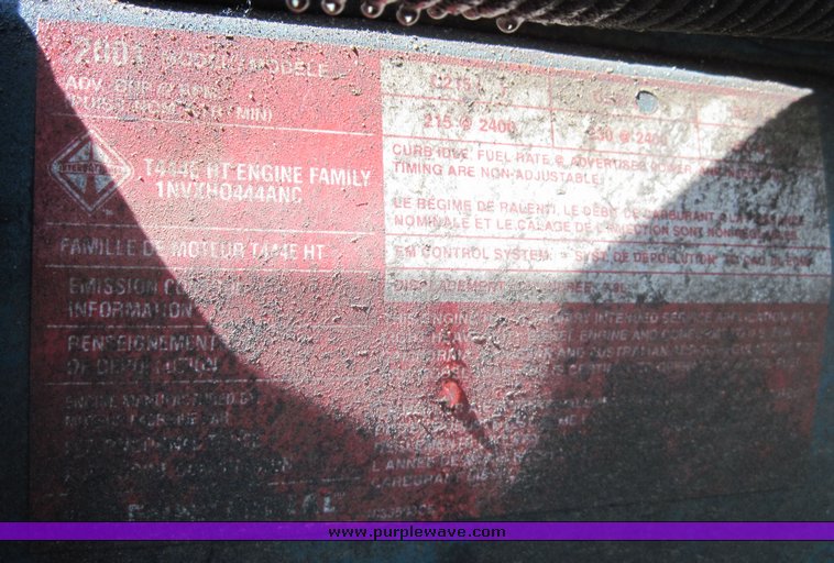 image for item 3830 2002 International Series 4700 dump truck