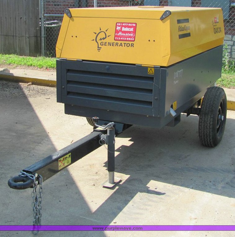 image for item 1003 2008 Atlas Copco 20 kW generator