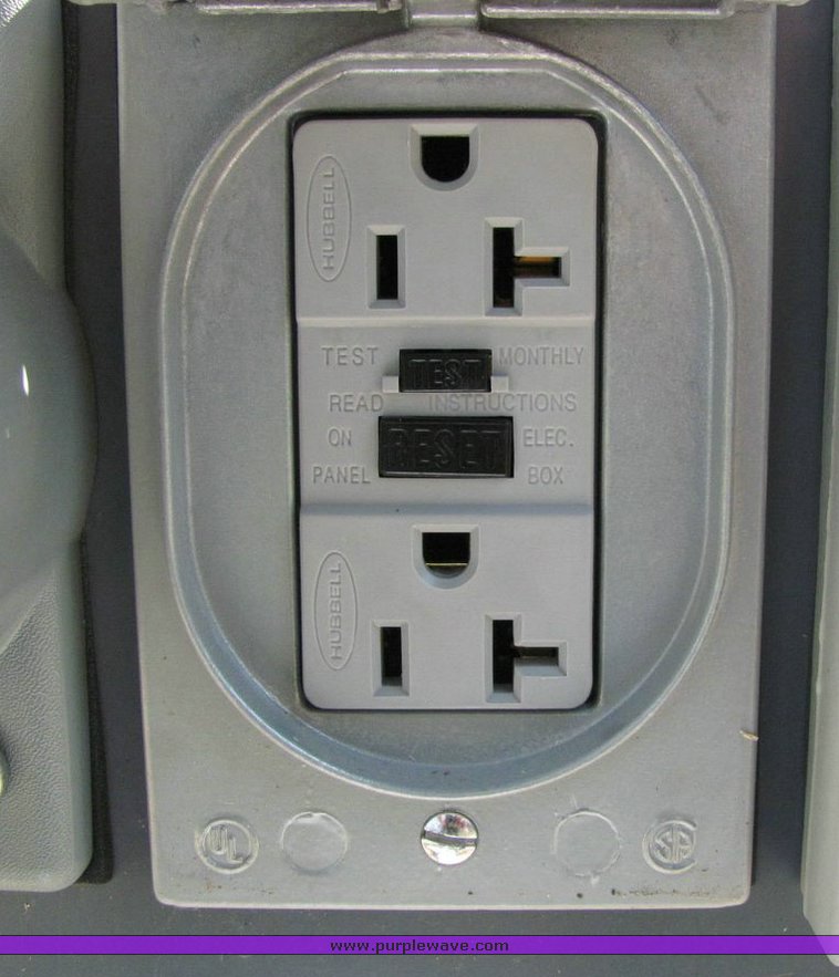 image for item 1003 2008 Atlas Copco 20 kW generator