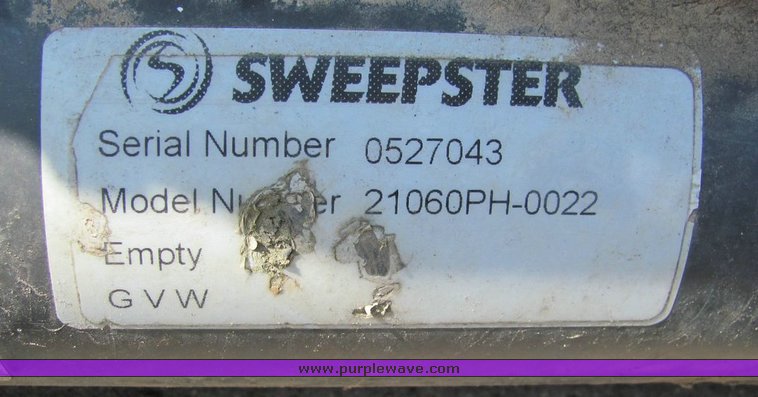 image for item 1008 2005 60" angle broom