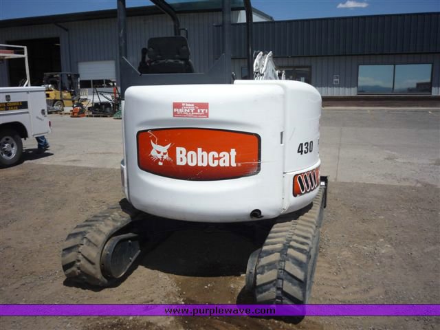 image for item 1050 2005 Bobcat 430 excavator
