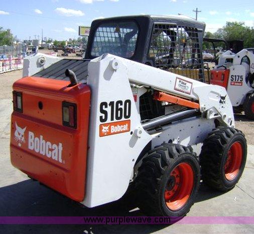 image for item 1100 2006 Bobcat S160 skid steer
