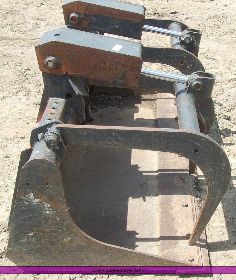 image for item 2065 60" grapple skid steer bucket