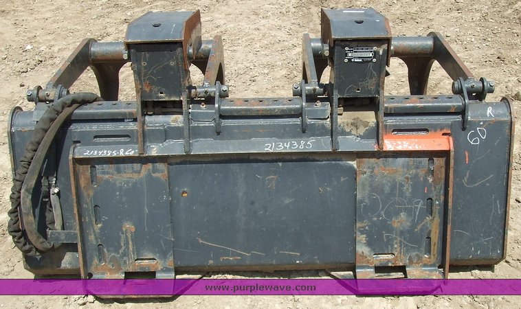 image for item 2065 60" grapple skid steer bucket
