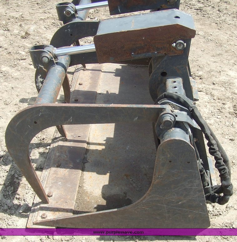 image for item 2065 60" grapple skid steer bucket