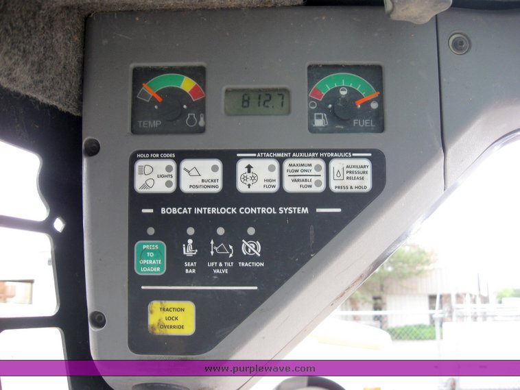 image for item 6634 2007 Bobcat S175 skid steer