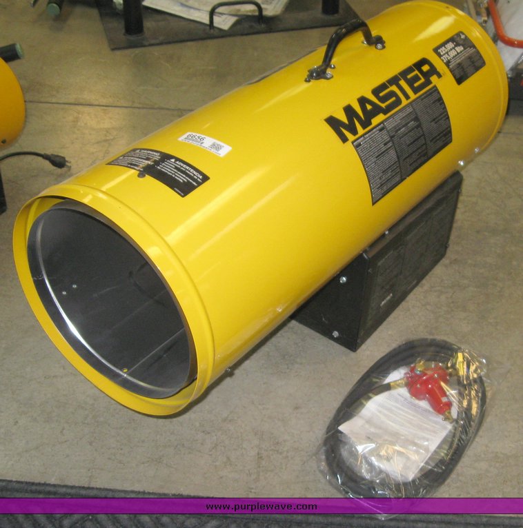 Master BLP375AT propane forced air heater in Grand Junction, CO | Item 6656  sold | Purple Wave