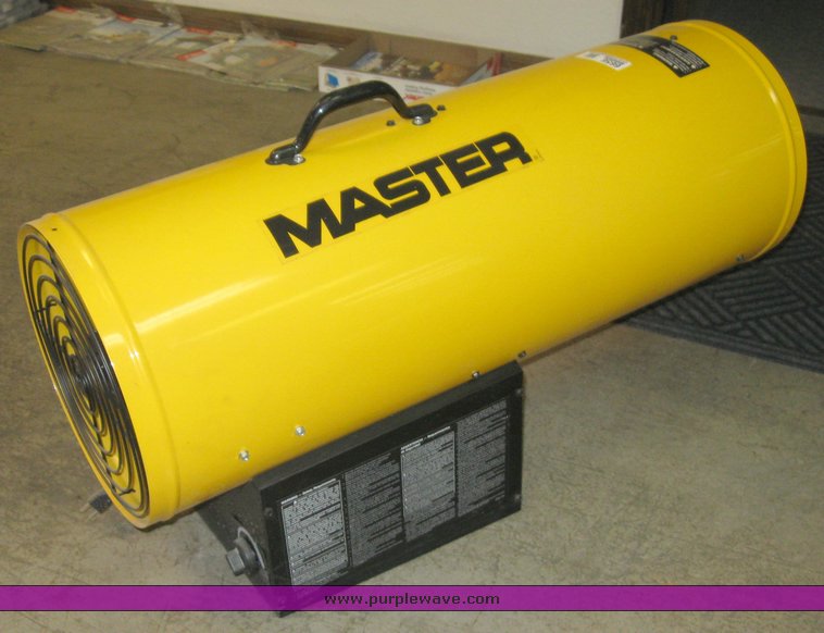 Master BLP375AT propane forced air heater in Grand Junction, CO | Item 6656  sold | Purple Wave