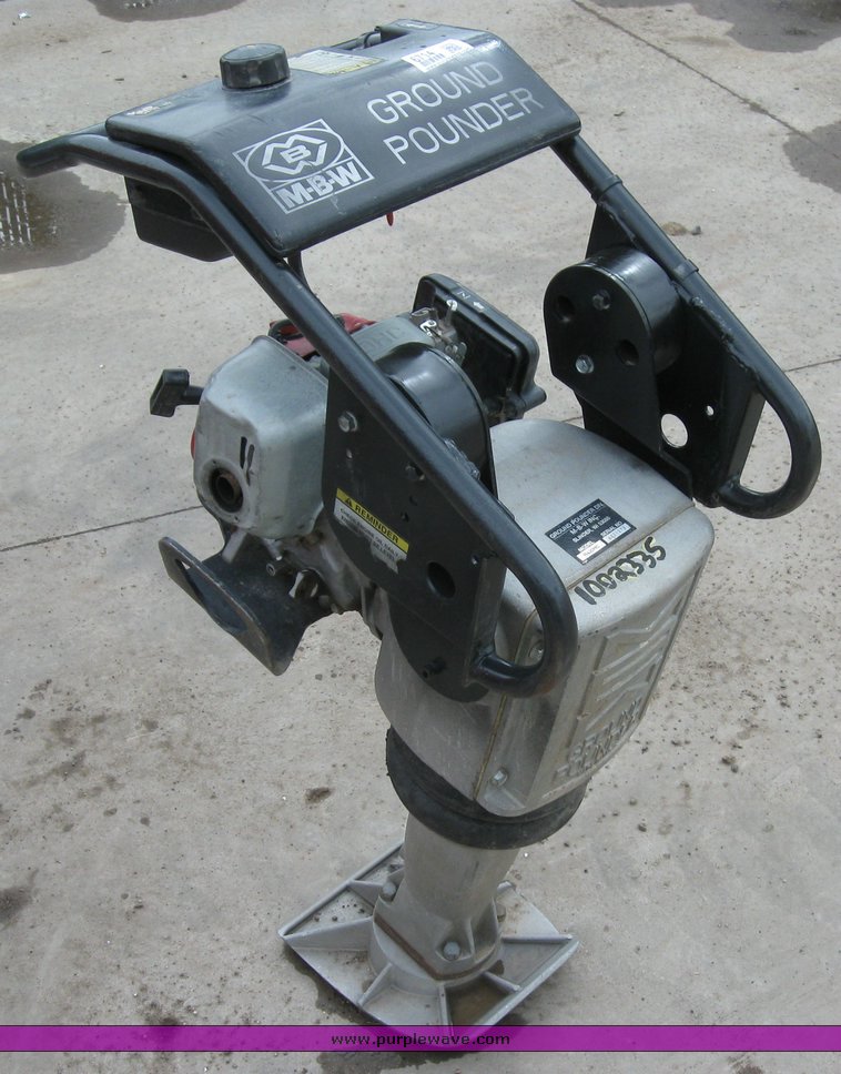 MBW R420HC ground pounder in Parker, CO Item 6714 sold Purple Wave