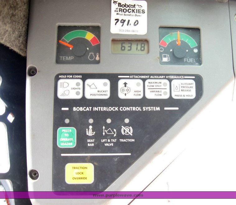 image for item 6729 2007 Bobcat S185 skid steer