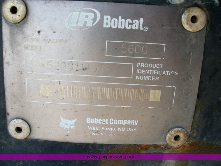 image for item 6730 2002 Bobcat 5600 toolcat