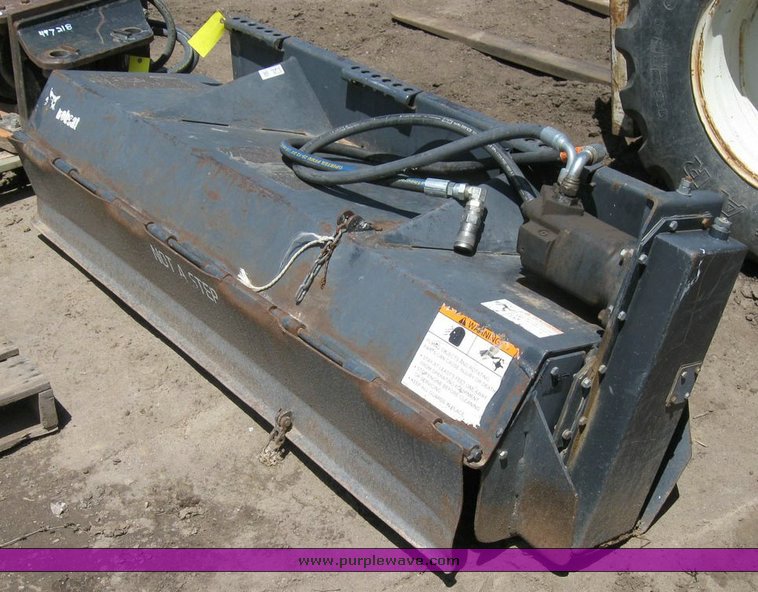 Bobcat Tiller 68 skid steer attachment in Commerce City, CO Item 6736 sold Purple Wave