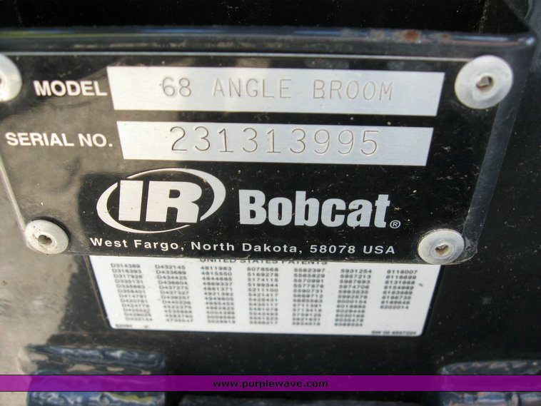 image for item 6743 Bobcat 68" angle broom