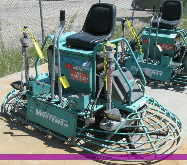 image for item 6761 Whiteman 48" riding trowel